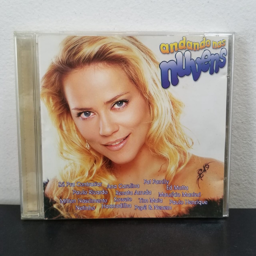 Cd Trilha Sonora Novela Andando Nas Nuvens Original Shopee Brasil