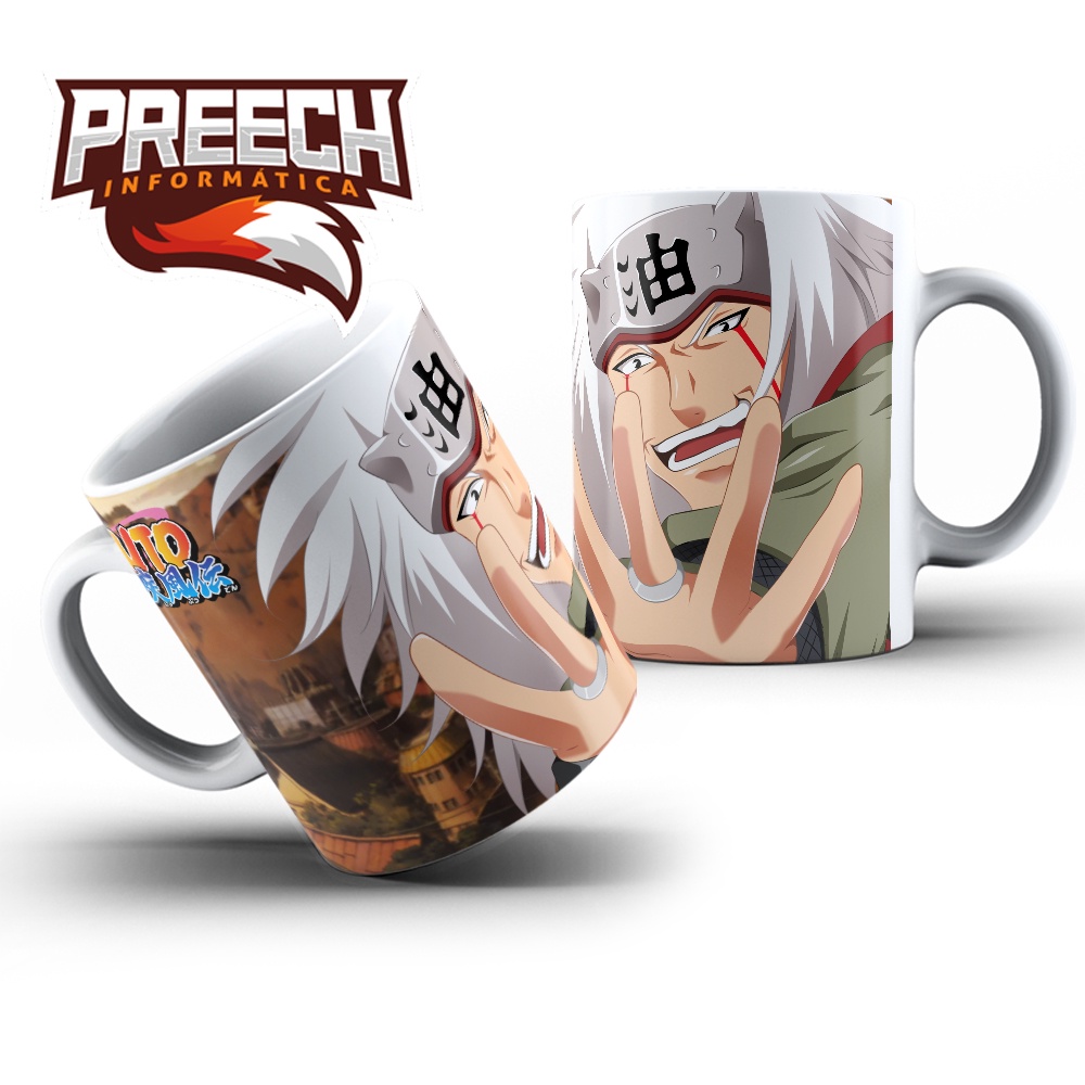 Caneca De Porcelana Anime Naruto 325ml 98 Shopee Brasil