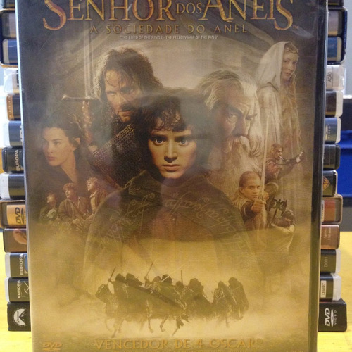 Dvd O Senhor Dos An Is A Sociedade Do Anel Filme Shopee Brasil