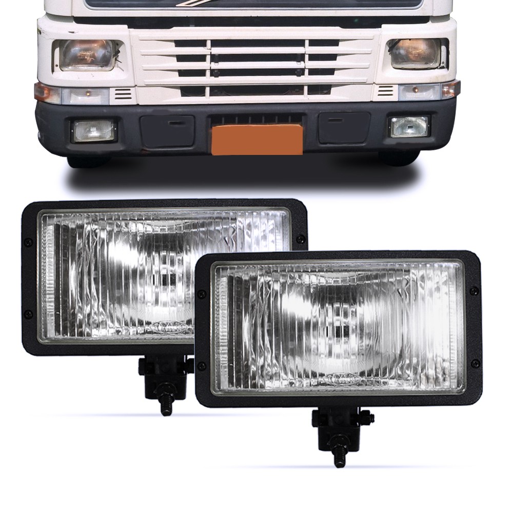 Par Farol Milha Volvo Fh Fm Cara Chata Auxiliar Caminhao Shopee