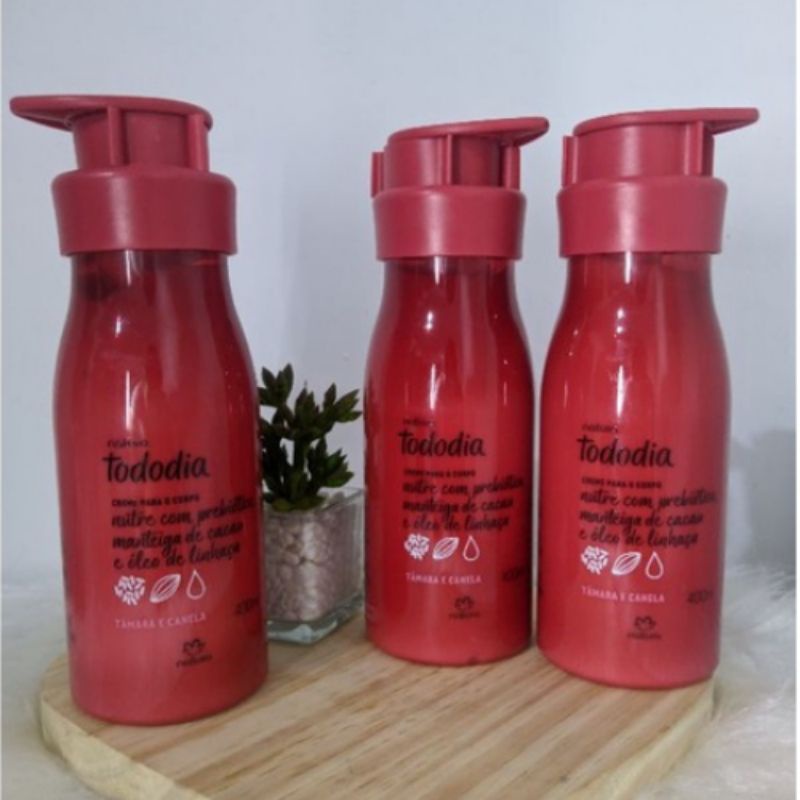 Creme Hidratante Natura Tododia T Mara E Canela Ml Shopee Brasil