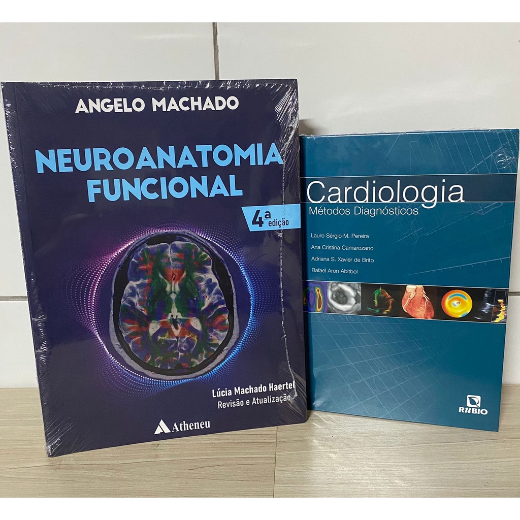 Livro Neuroanatomia Funcional Machado 2022 4ª Edição Brinde Livro