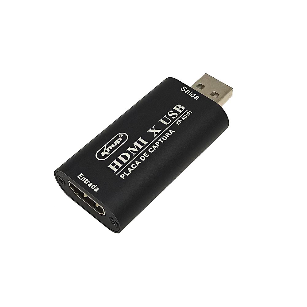 Placa De Captura Hdmi X Usb Knup Kp Ad K Shopee Brasil