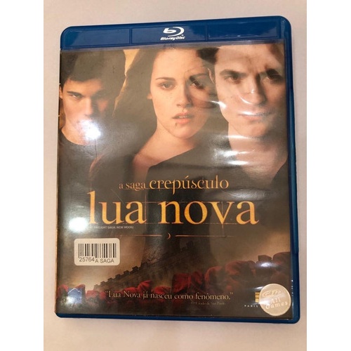 A Saga Crepusculo Lua Nova Bluray Usado Shopee Brasil