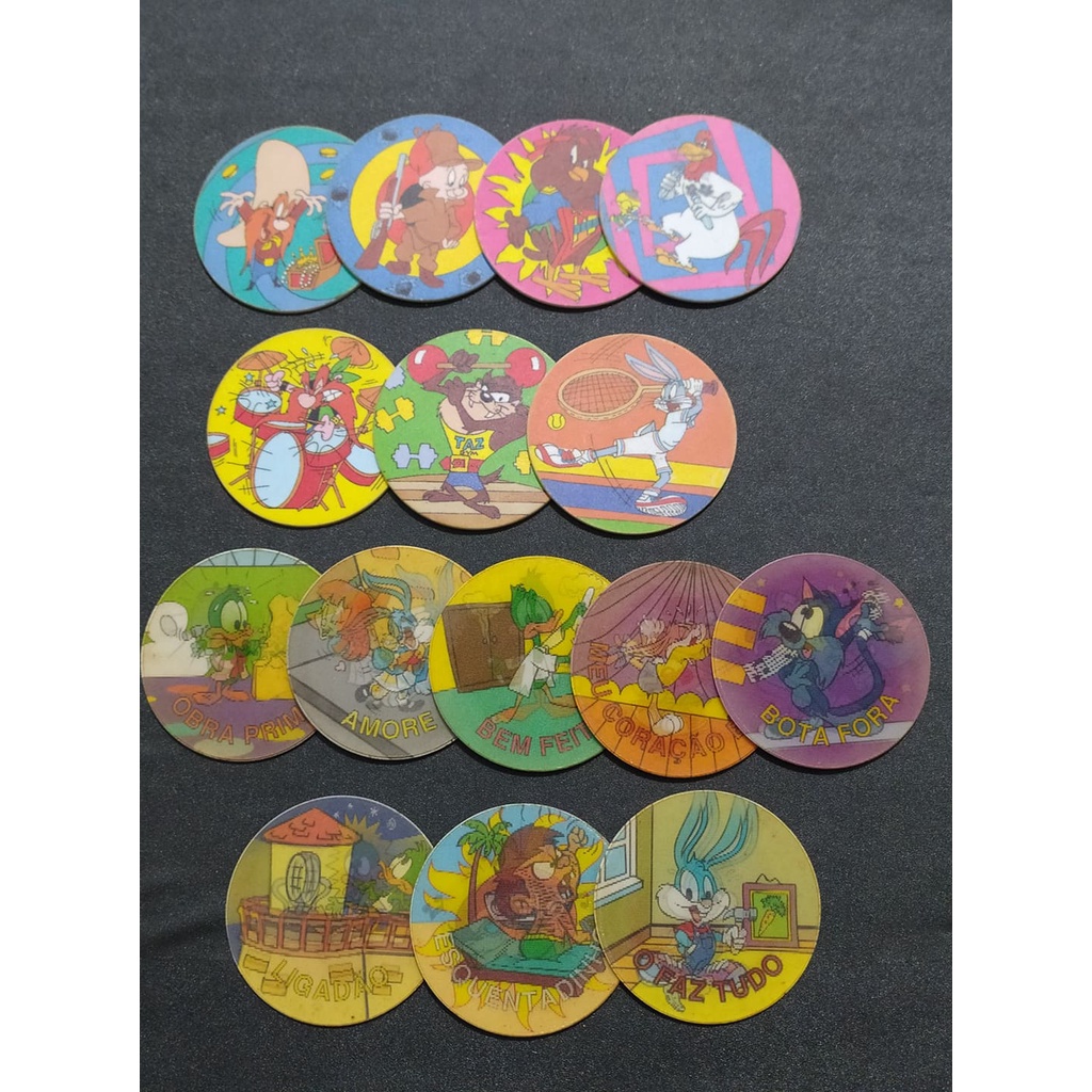 Tazos Magic Tazo Tiny Toon Perna Longa E Outros Elma Chips Shopee Brasil