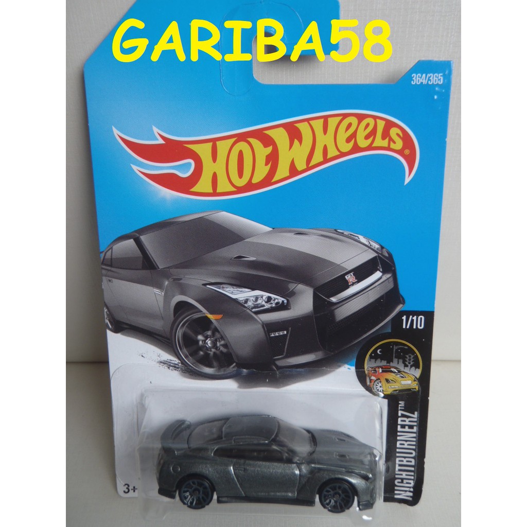 Hot Wheels 17 Nissan Gt r r35 2017 Nightburnerz Series Gariba58 Escorrega o Preço