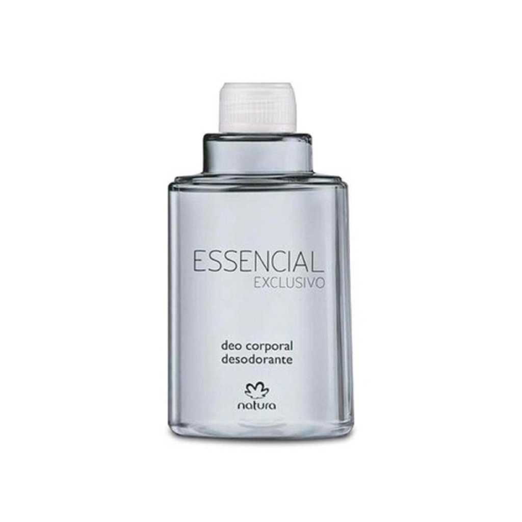 REFIL DESODORANTE ESSENCIAL EXCLUSIVO MASCULINO 100 ML NATUR Shopee