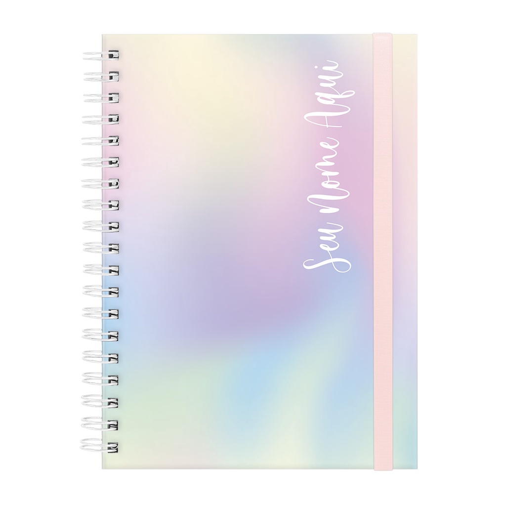 Caderno Feminino Personalizado Plus Colors X Cm Shopee Brasil