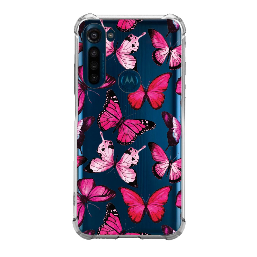 Capa Capinha Case Desenhada Borboletas Motorola Moto G Power Shopee