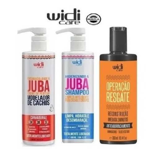 Kit Encaracolando A Juba Ml Higienizando Shampoo Juba Ml