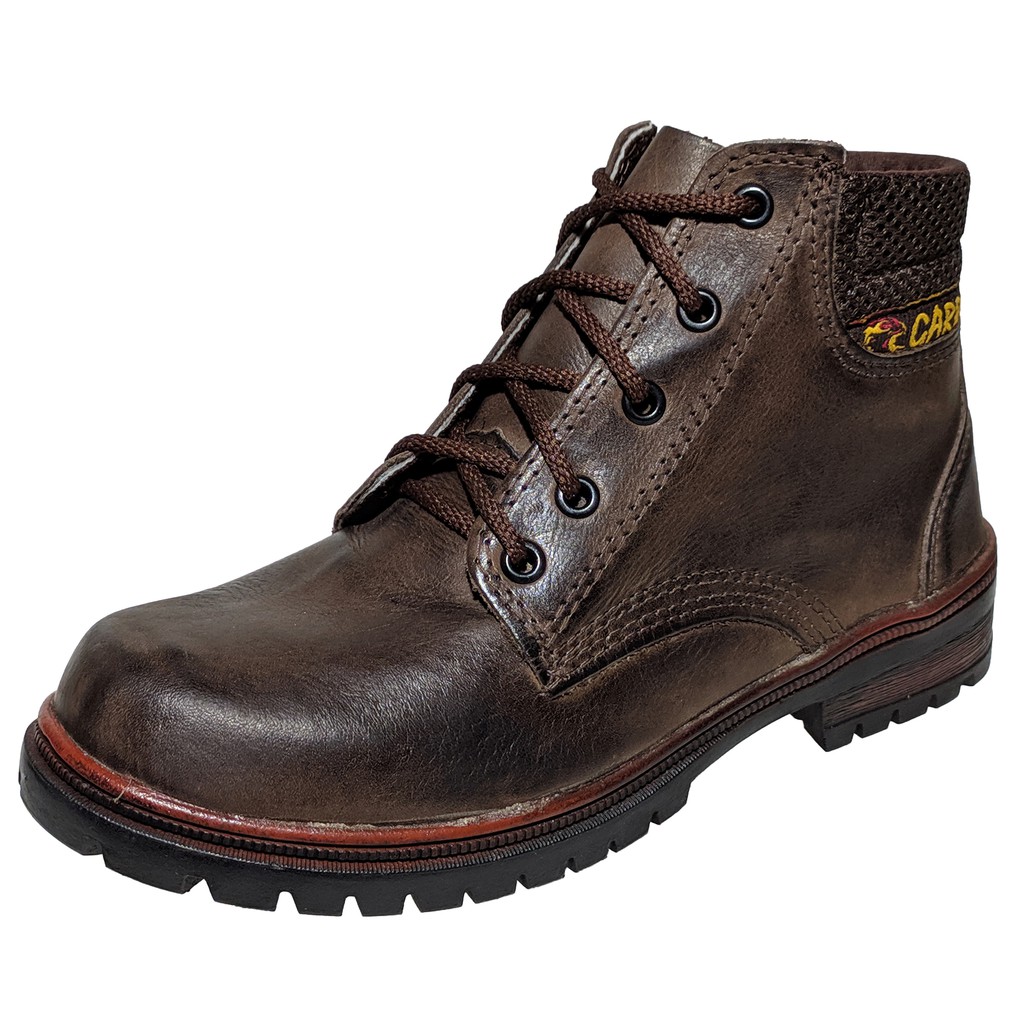 Bota Masculina Couro Legitimo Cano Médio Coturno Casual Urbana Shopee