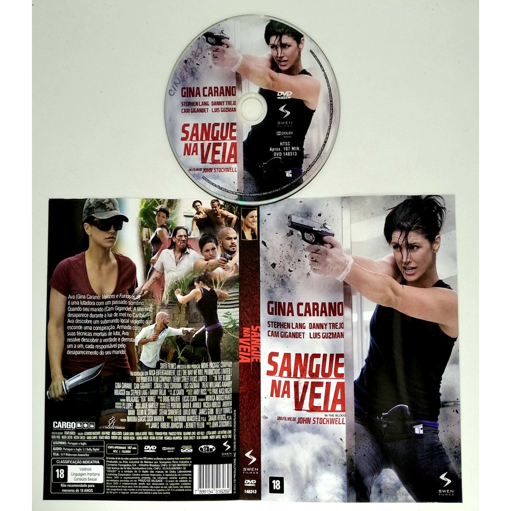 Dvd Sangue Na Veia Original Shopee Brasil