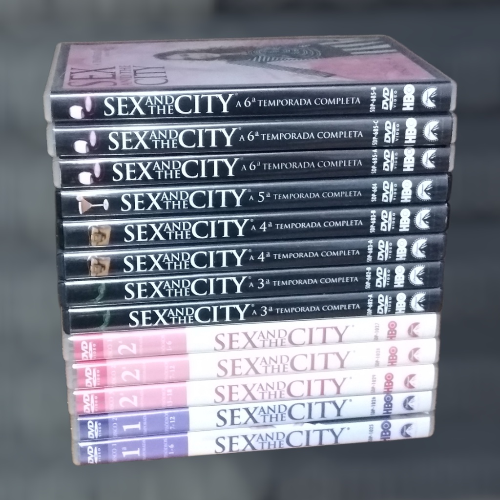 Dvd S Rie Sex And The City S Rie Completa A Temporada Shopee Brasil