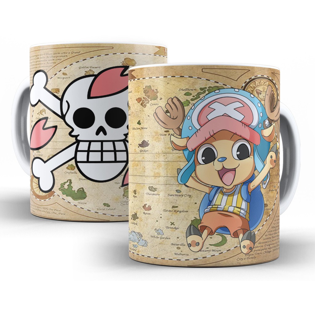 Caneca Personalizada One Piece Chibi Mugiwaras Tony Tony Chopper