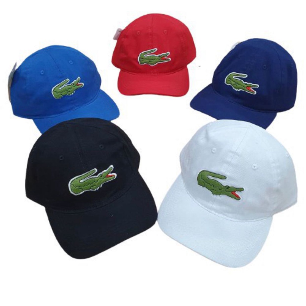 Bon Lacoste Big Croc Aba Curva Masculino Varias Cores Exclusivas