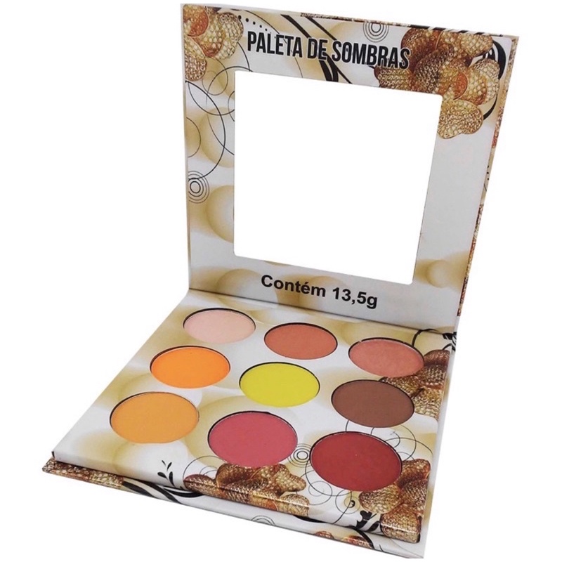 Paleta De Sombras Nuances Ludurana B Shopee Brasil