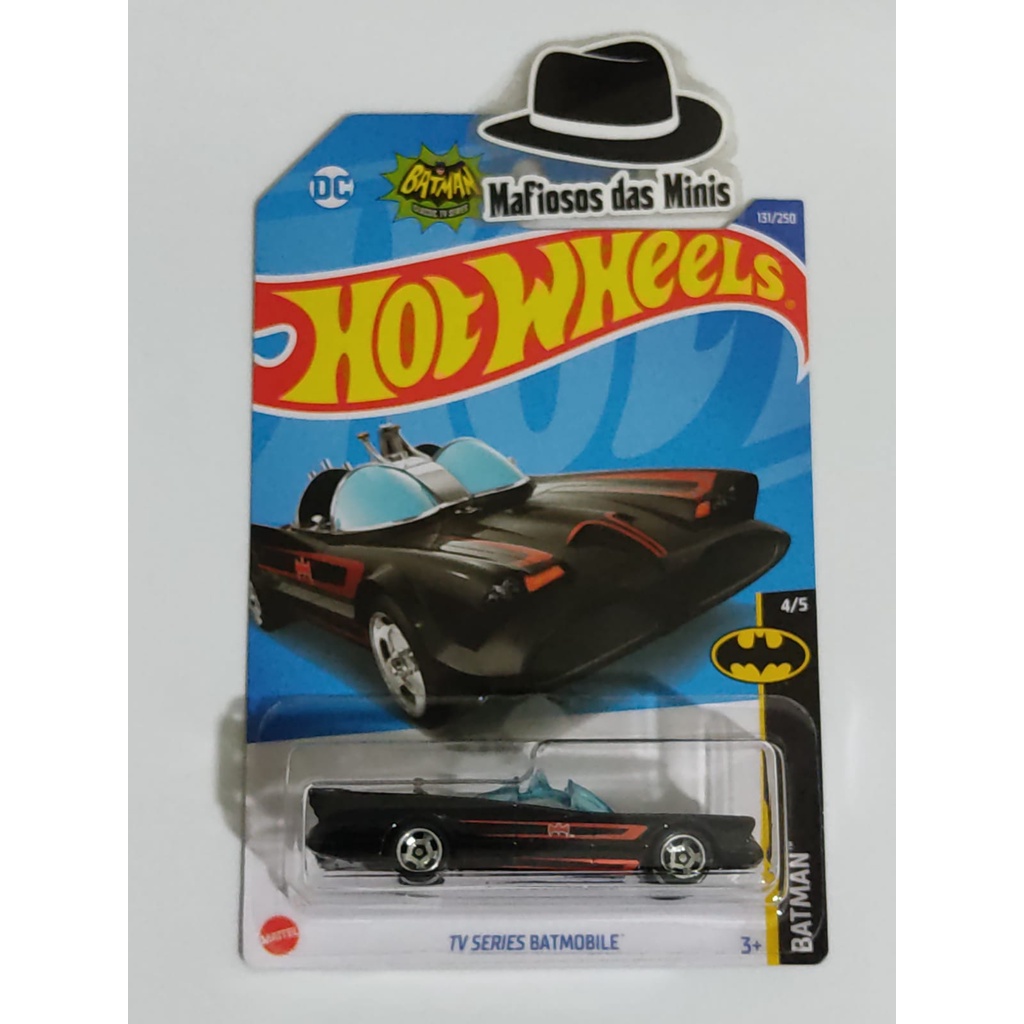 Hot Wheels Tv Series Batmobile Shopee Brasil