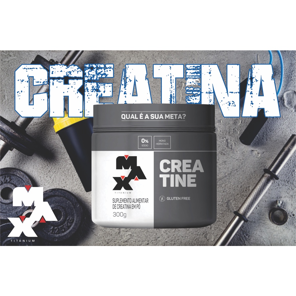 Creatine Monohidratada G Max Titanium Nutri Vitaminas Off