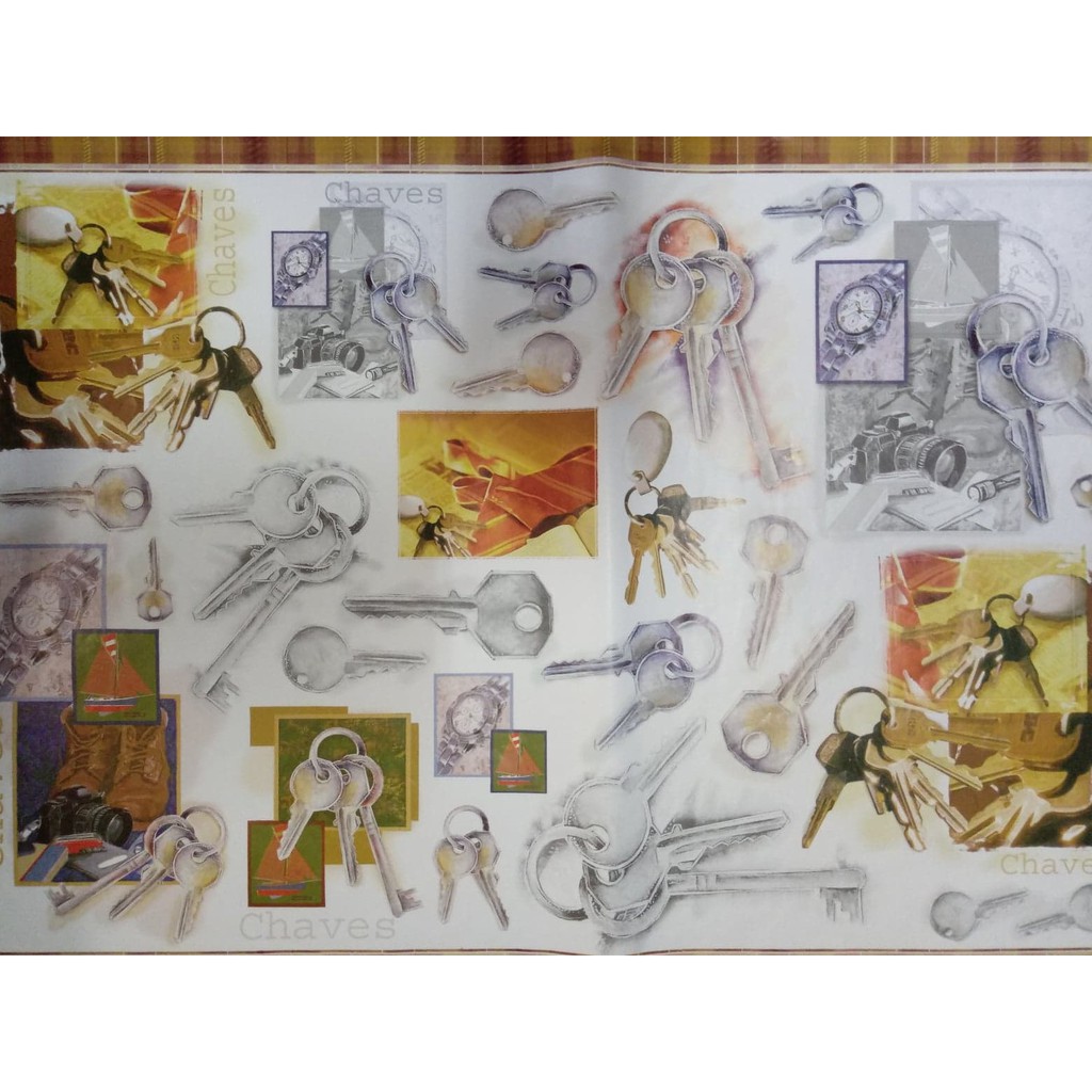 Papel Decoupage Grande X Cm Chaves Pd Litoarte Shopee Brasil