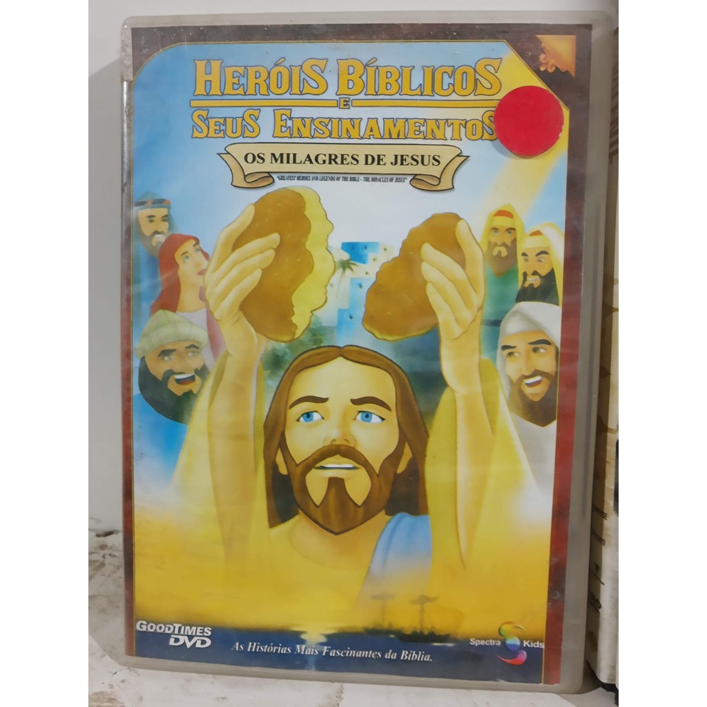 DVD OS MILAGRES DE JESUS USADO Shopee Brasil