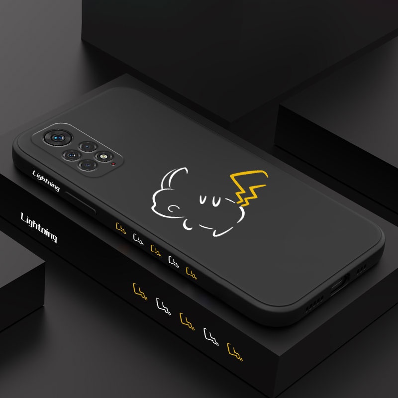 Capa De Celular Design Criativo Lightning Para Xiaomi Redmi Note 11