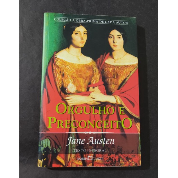 Livro Orgulho E Preconceito Jane Austen Editora Martin Claret