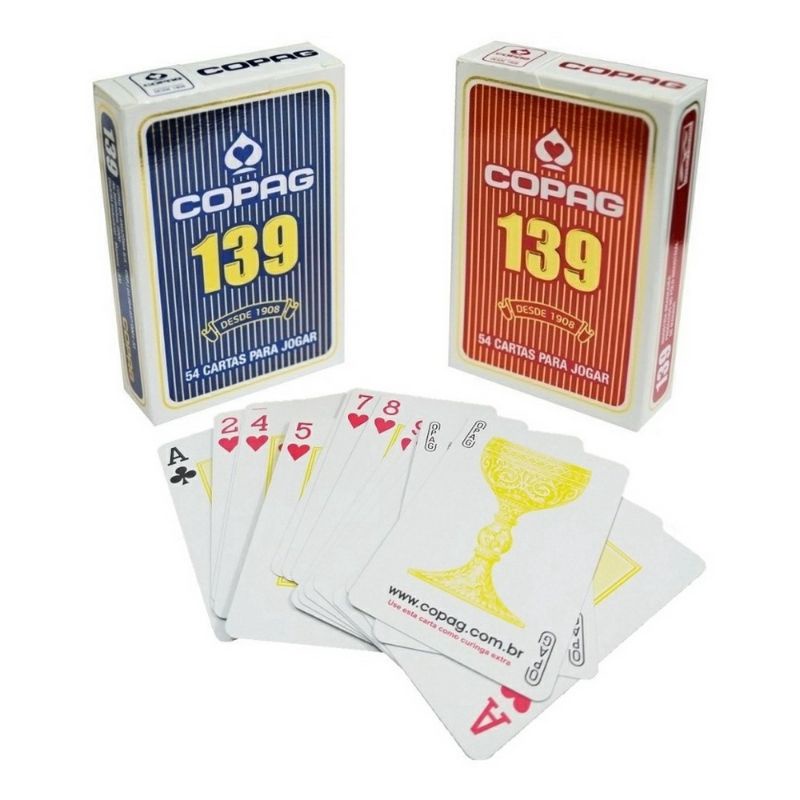 Kit Baralhos Original Copag Jogo De Cartas Profissional