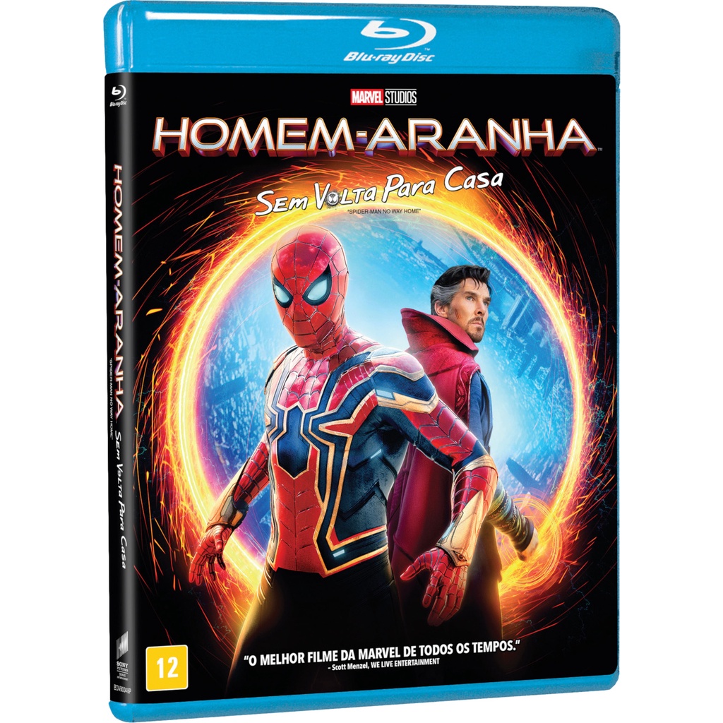 Homem Aranha Sem Volta Para Casa Blu Ray Shopee Brasil