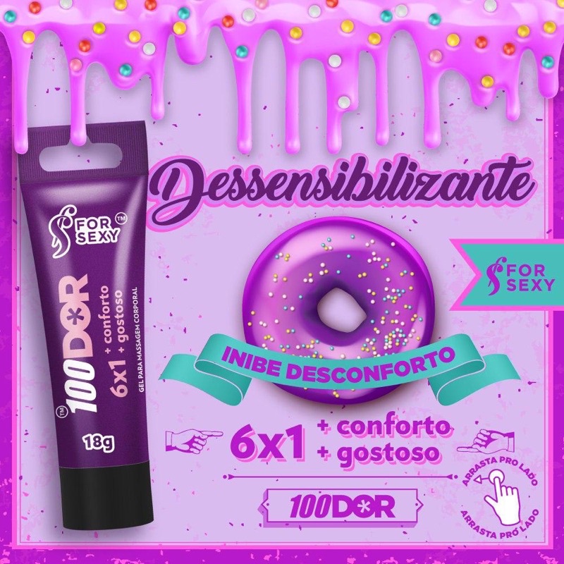 Sexo Anal Dor Gel Lubrificante Anest Sico X For Sexy Shopee Brasil