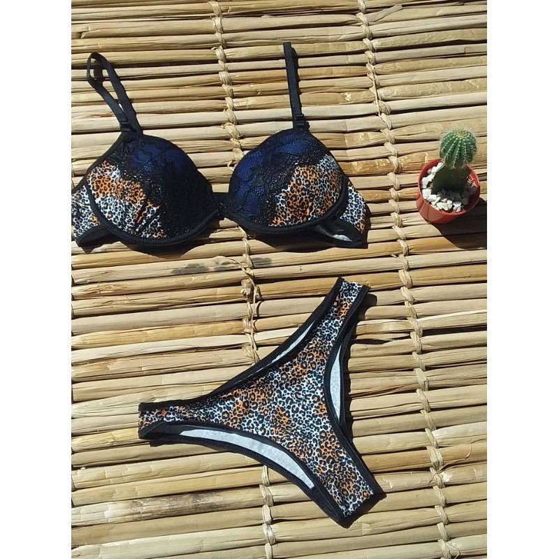 LINGERIE CONJUNTO CALCINHA E SUTIÃ BOJO Shopee Brasil