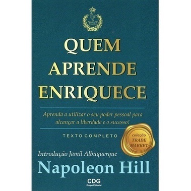 Livro Quem Aprende Enriquece Texto Completo Napoleon Hill Shopee Brasil