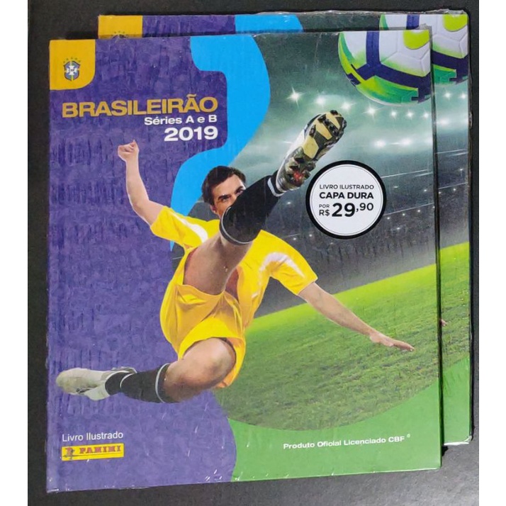 Lbum Campeonato Brasileiro Capa Dura Shopee Brasil