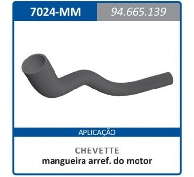 Mangueira Arref Do Motor Chevette Todos Anos Shopee Brasil