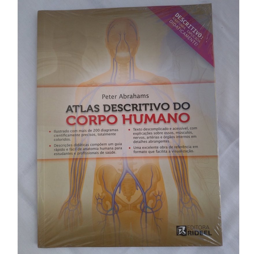 Atlas Descritivo Do Corpo Humano Editora Rideel Shopee Brasil