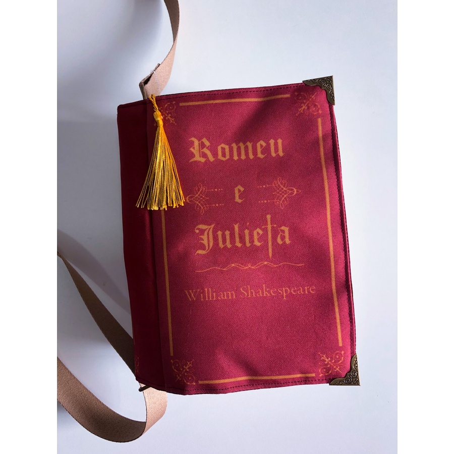 Bolsa Em Formato De Livro Romeu E Julieta Shopee Brasil