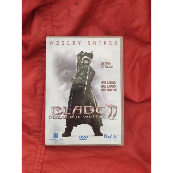 Dvd Blade O Ca Ador De Vampiros Wesley Snipes Shopee Brasil