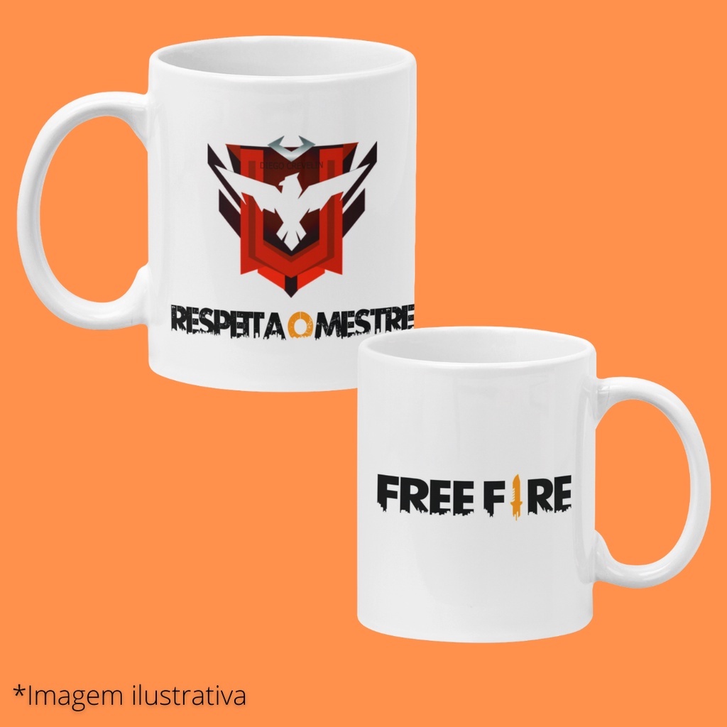 Caneca Personalizada Free Fire Shopee Brasil