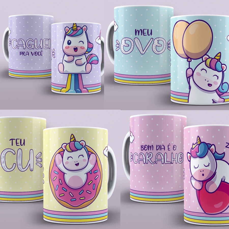 Caneca Unic Rnio Indelicado Frases Debochado Sincero Porcelana Shopee