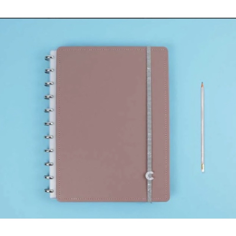 Caderno Inteligente Chic Nude A5 Shopee Brasil