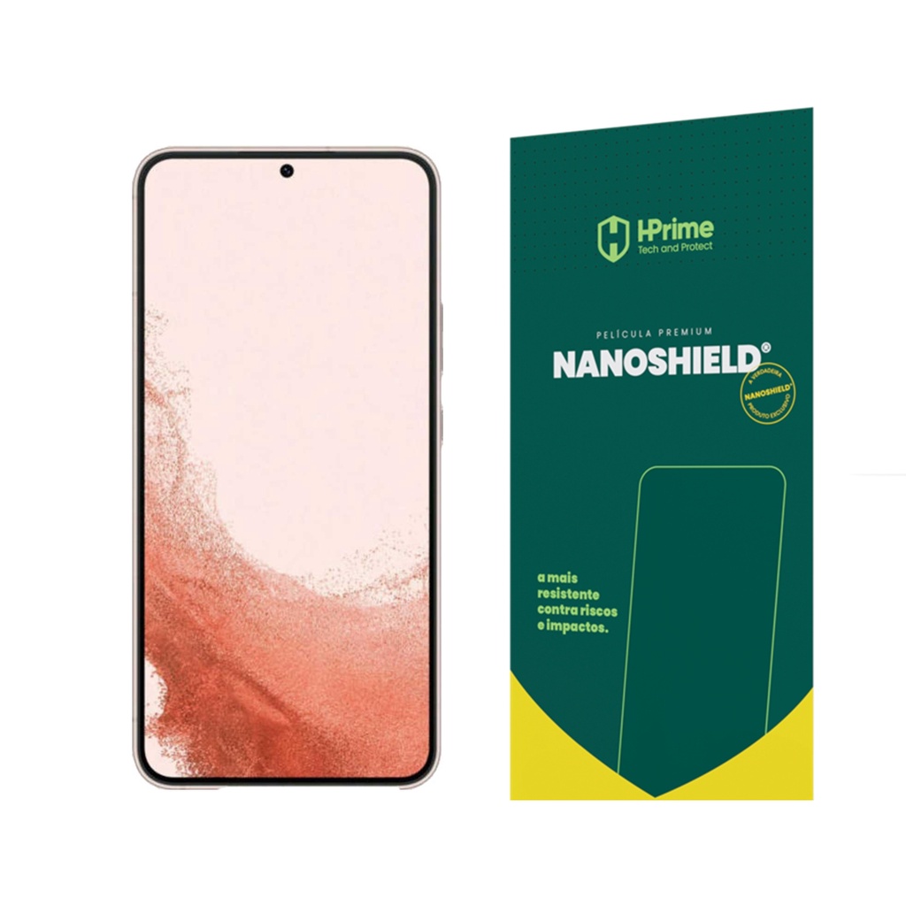 Película Premium HPrime Ultra Proteção Nanoshield para Galaxy S22 Plus