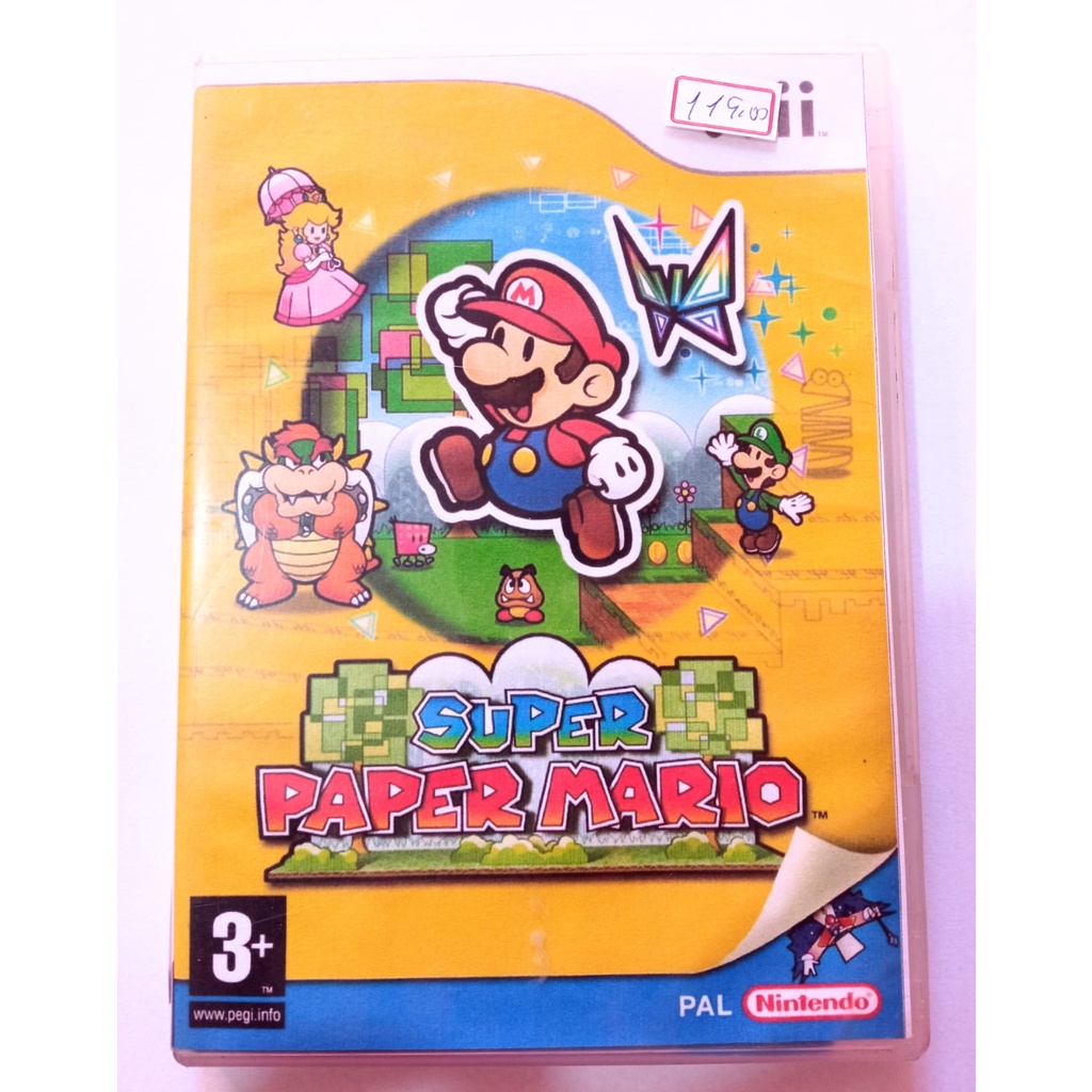 Jogo Original Super Paper Mario Nintendo Wii Shopee Brasil