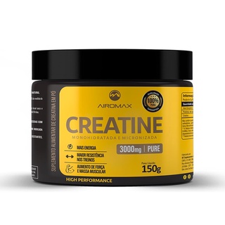 Kit X Creatina Pura Airomax G X Creatina G Body Shape