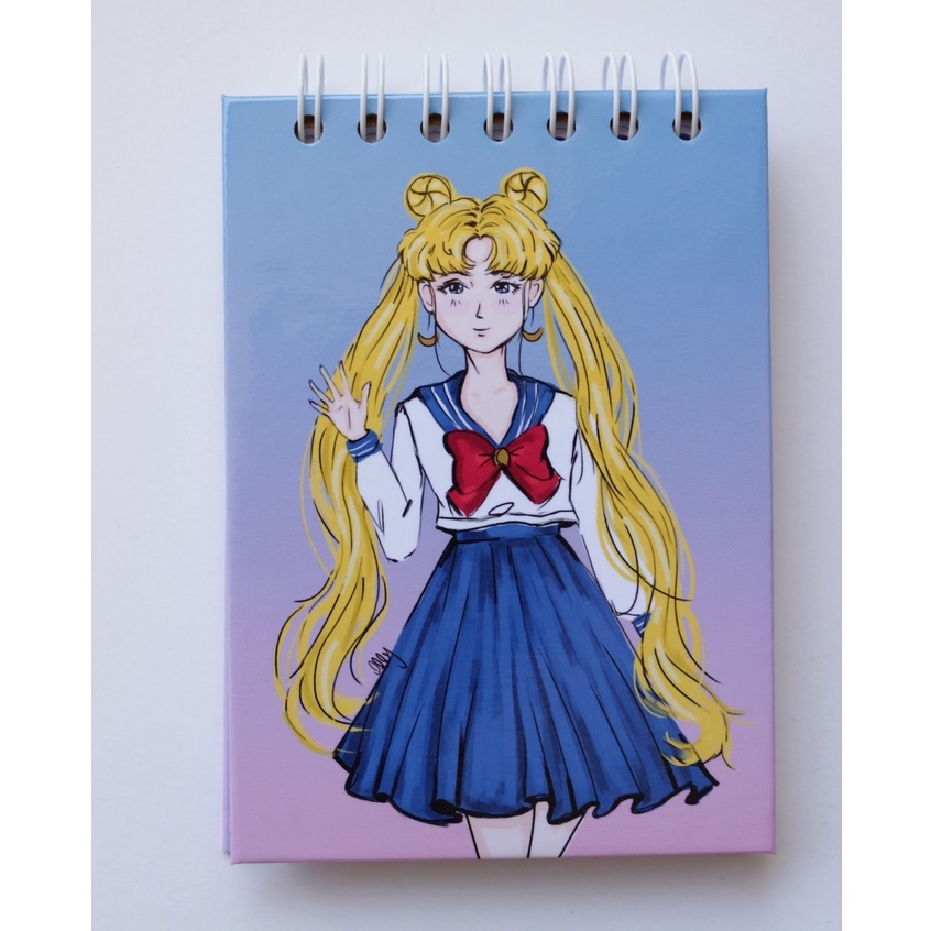 Bloco De Notas Sailor Moon Shopee Brasil