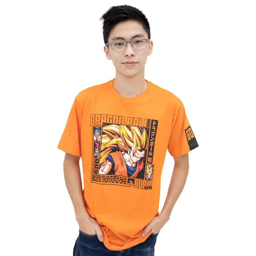 Camiseta Dragon Ball Goku Super Saiyajin Shopee Brasil