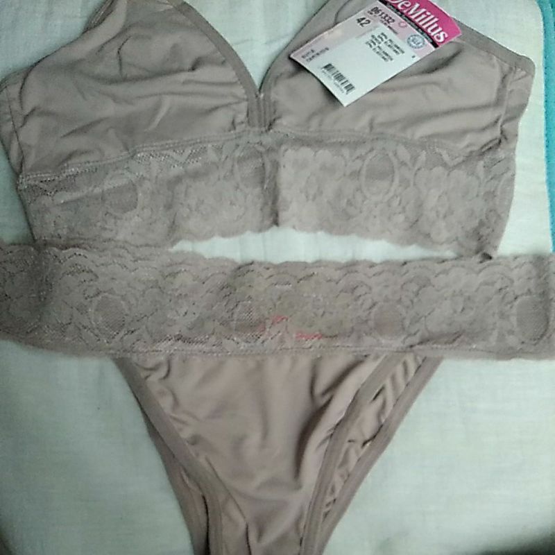 Conjunto De Lingerie DeMillus Shopee Brasil