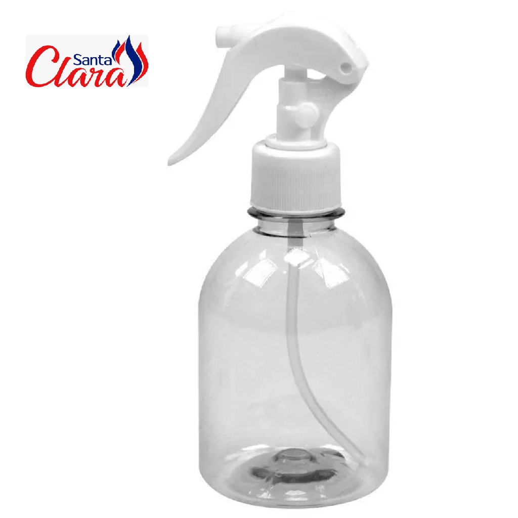 Spray Borrifador Plastico Pulverizador Madri Transparente Porta