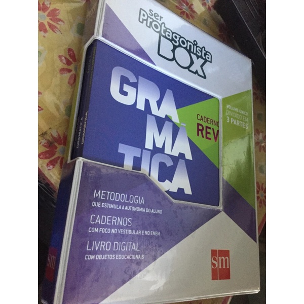 Box Ser Protagonista Gram Tica Shopee Brasil