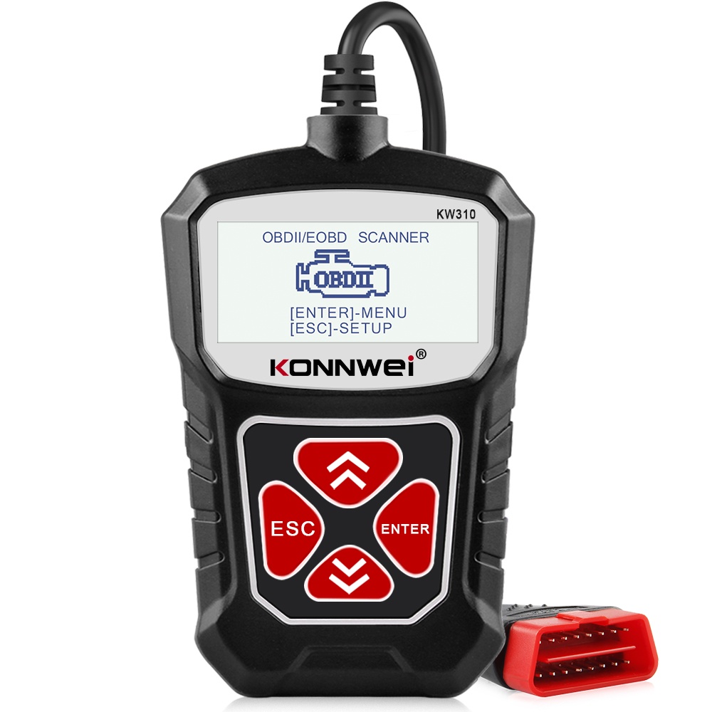 KONNWEI KW310 OBD2 2 Scanner Para Auto OBD Ferramenta De Diagnóstico Do