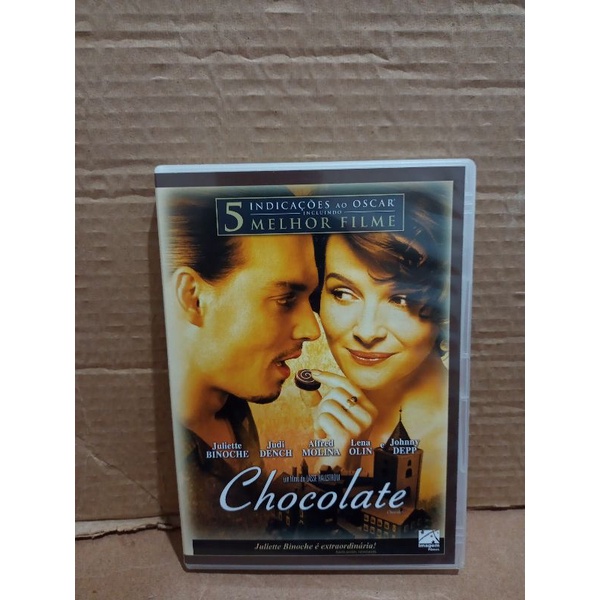 Dvd Chocolate Johnny Depp Original Shopee Brasil