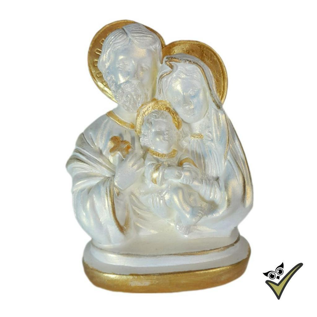 Imagem Busto Sagrada Fam Lia Escultura Gesso Artesanato Shopee Brasil